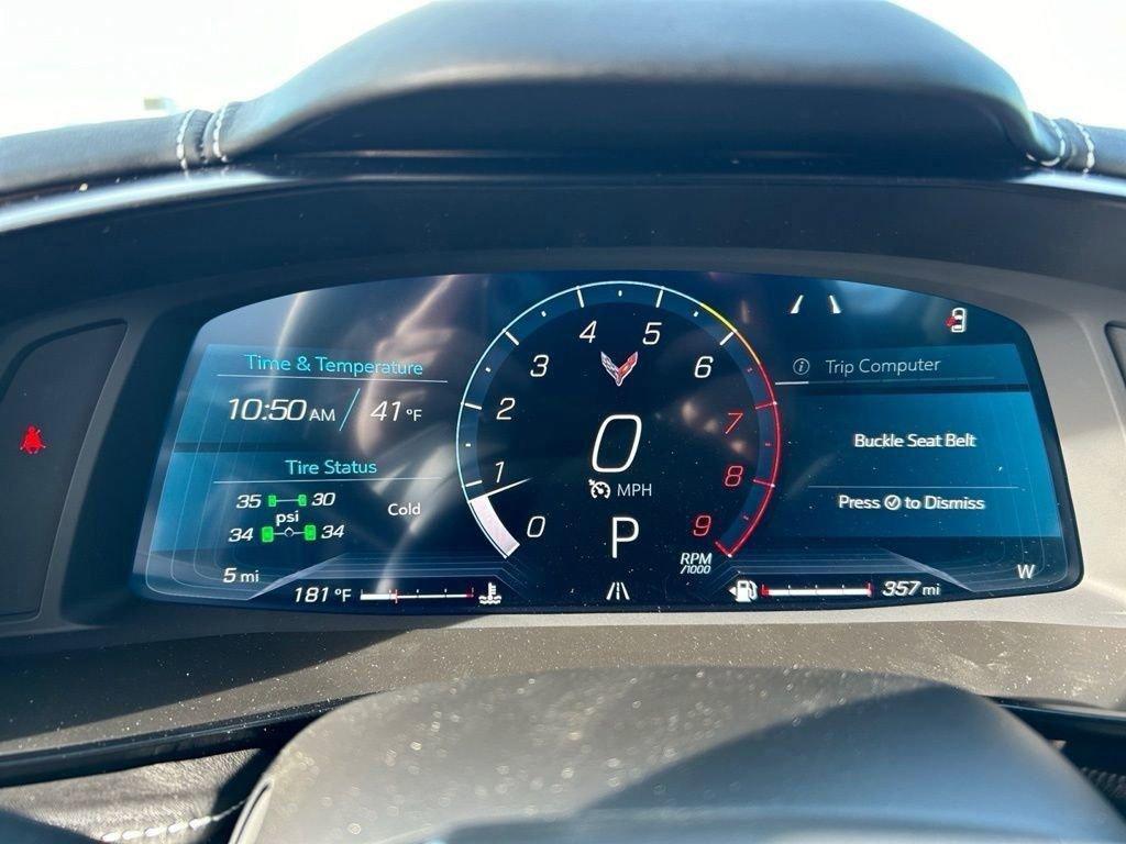 new 2025 Chevrolet Corvette car, priced at $142,620