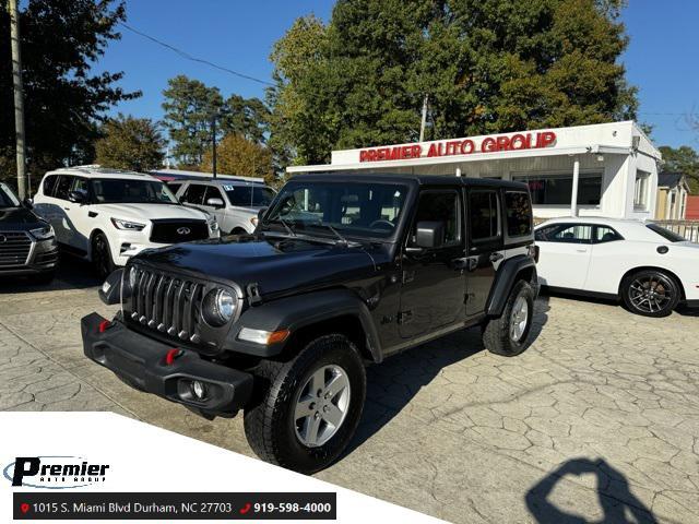 used 2018 Jeep Wrangler Unlimited car, priced at $23,993