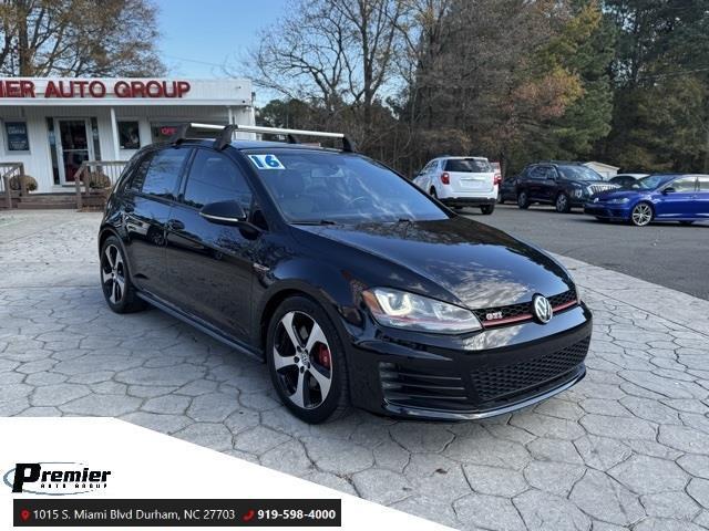 used 2016 Volkswagen Golf GTI car, priced at $13,995