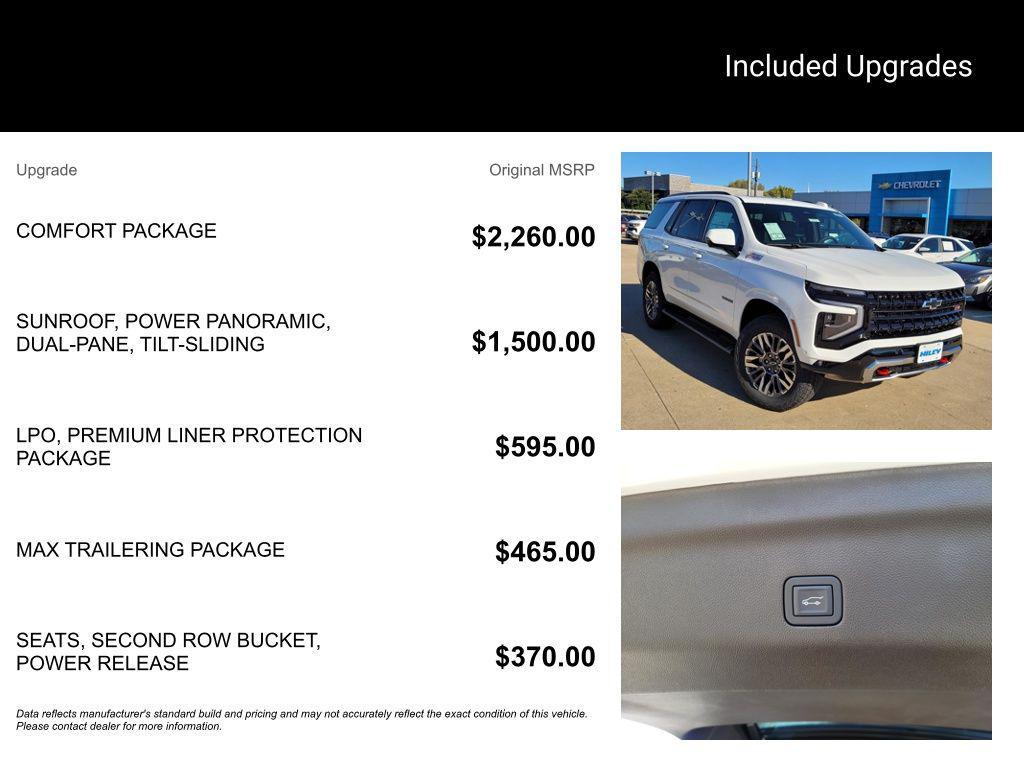 new 2026 Chevrolet Tahoe car, priced at $78,185