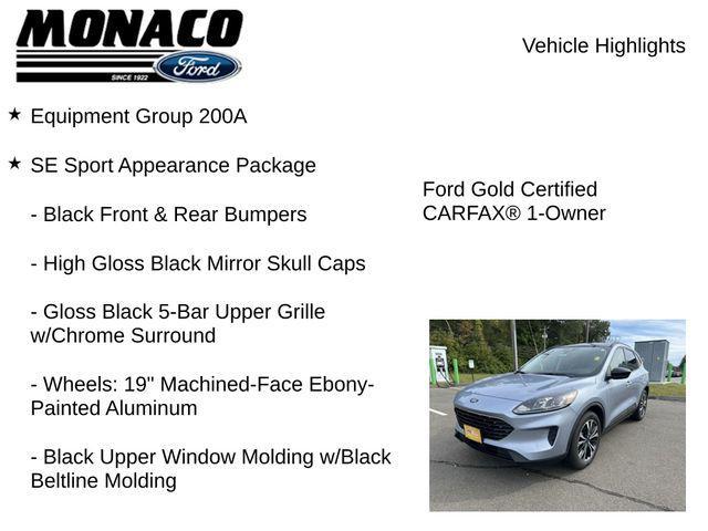 used 2022 Ford Escape car, priced at $19,995