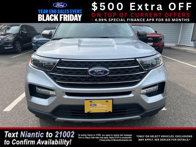 used 2022 Ford Explorer car, priced at $31,256