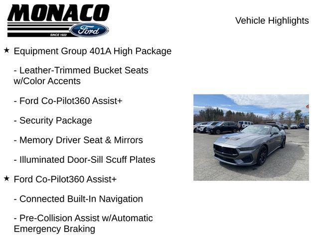 used 2024 Ford Mustang car, priced at $46,306