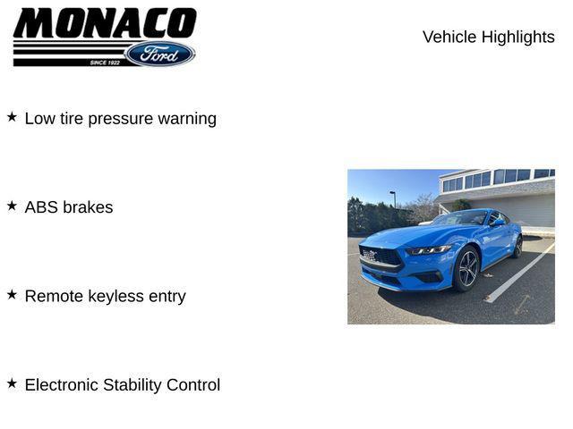 new 2024 Ford Mustang car, priced at $38,748