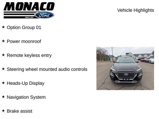 used 2020 Hyundai Kona car, priced at $17,317