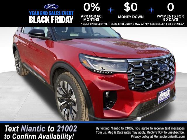 new 2025 Ford Explorer car, priced at $56,918