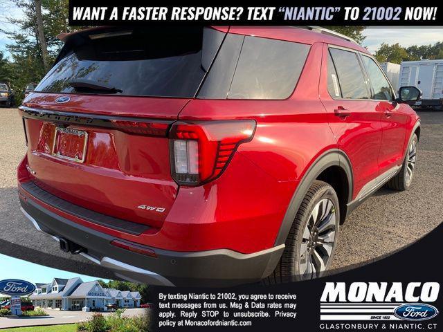 new 2025 Ford Explorer car, priced at $58,110