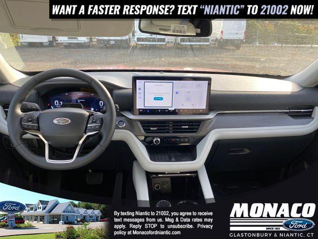 new 2025 Ford Explorer car, priced at $58,110