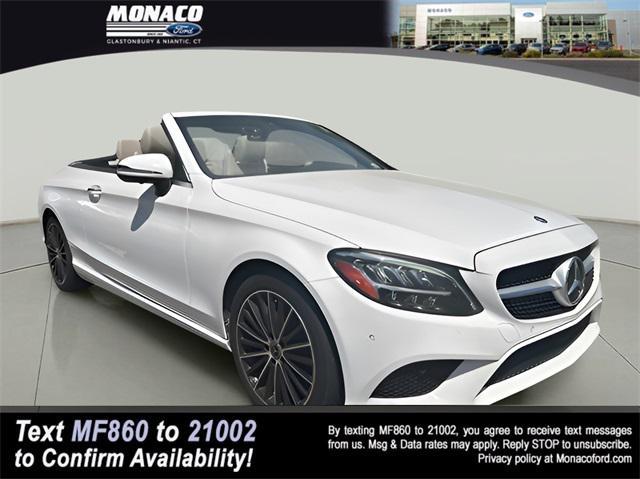 used 2020 Mercedes-Benz C-Class car, priced at $27,995