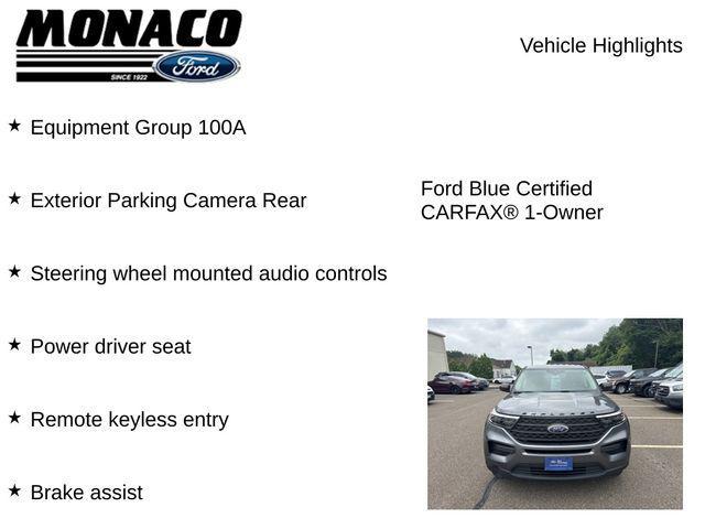 used 2021 Ford Explorer car, priced at $17,499