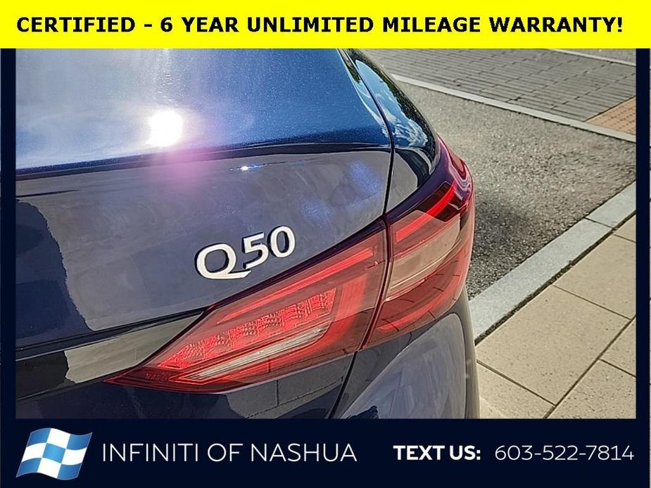 used 2023 INFINITI Q50 car, priced at $39,900