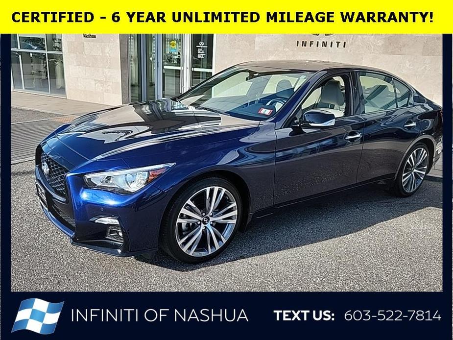 used 2023 INFINITI Q50 car, priced at $39,900