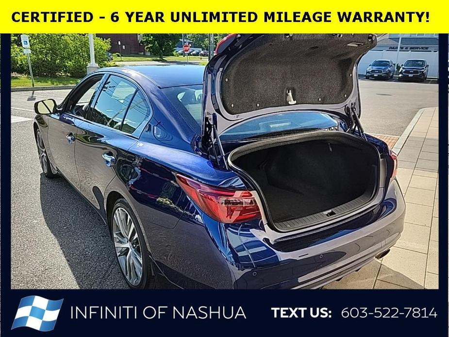 used 2023 INFINITI Q50 car, priced at $39,900