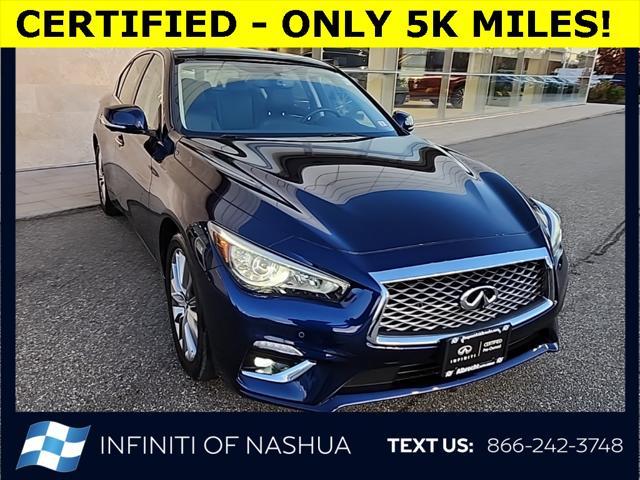 used 2022 INFINITI Q50 car, priced at $33,970