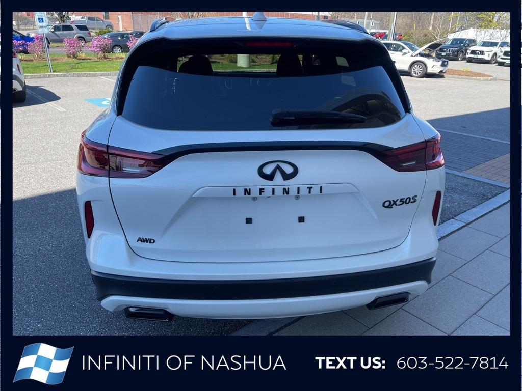 new 2024 INFINITI QX50 car, priced at $51,599