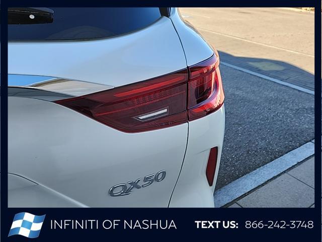 new 2025 INFINITI QX50 car, priced at $47,568