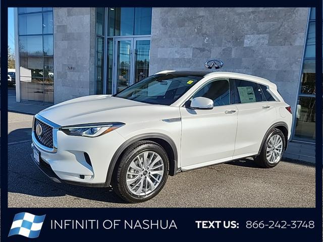 new 2025 INFINITI QX50 car, priced at $47,568