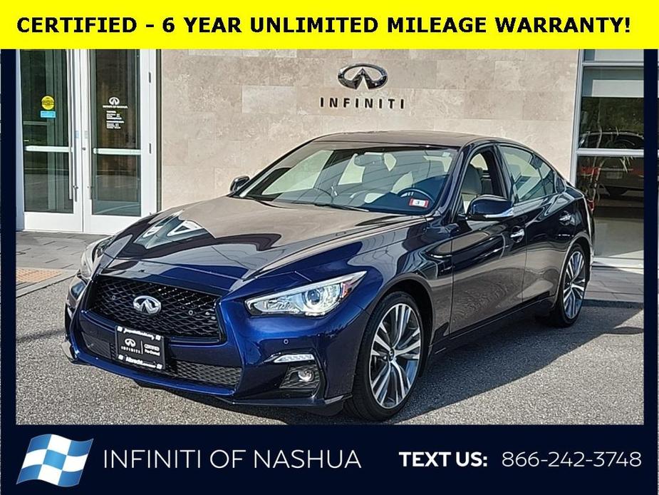 used 2023 INFINITI Q50 car, priced at $35,777