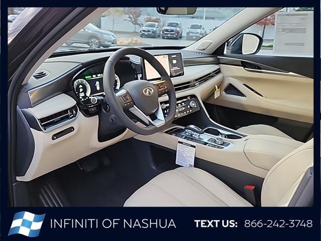 new 2025 INFINITI QX60 car, priced at $58,924