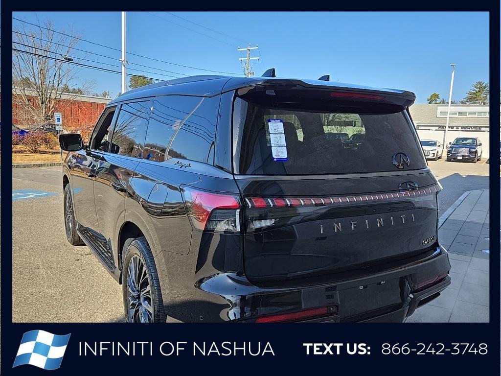 new 2025 INFINITI QX80 car, priced at $112,590