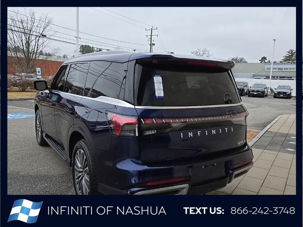 new 2025 INFINITI QX80 car, priced at $98,714