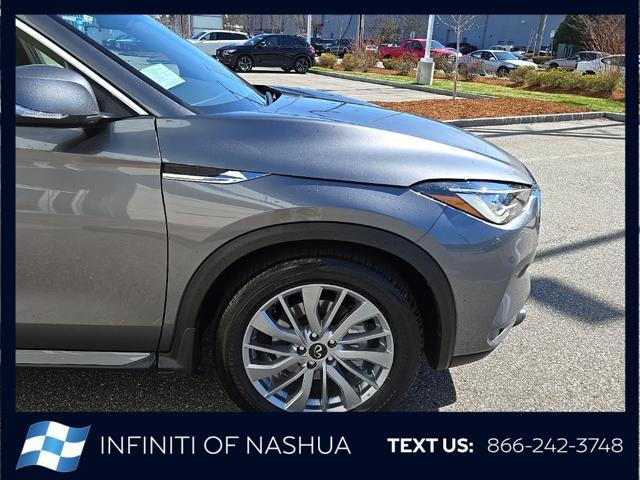 new 2025 INFINITI QX50 car, priced at $47,857