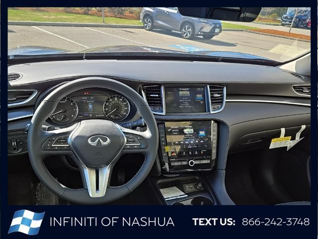 new 2025 INFINITI QX50 car, priced at $47,857