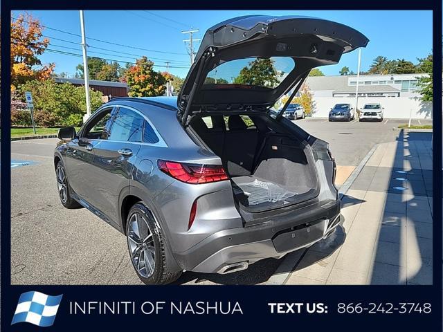 new 2025 INFINITI QX55 car, priced at $55,153