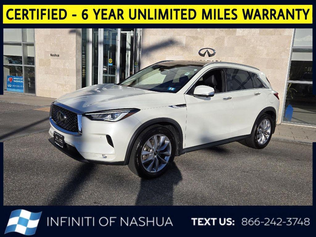 used 2022 INFINITI QX50 car, priced at $28,958