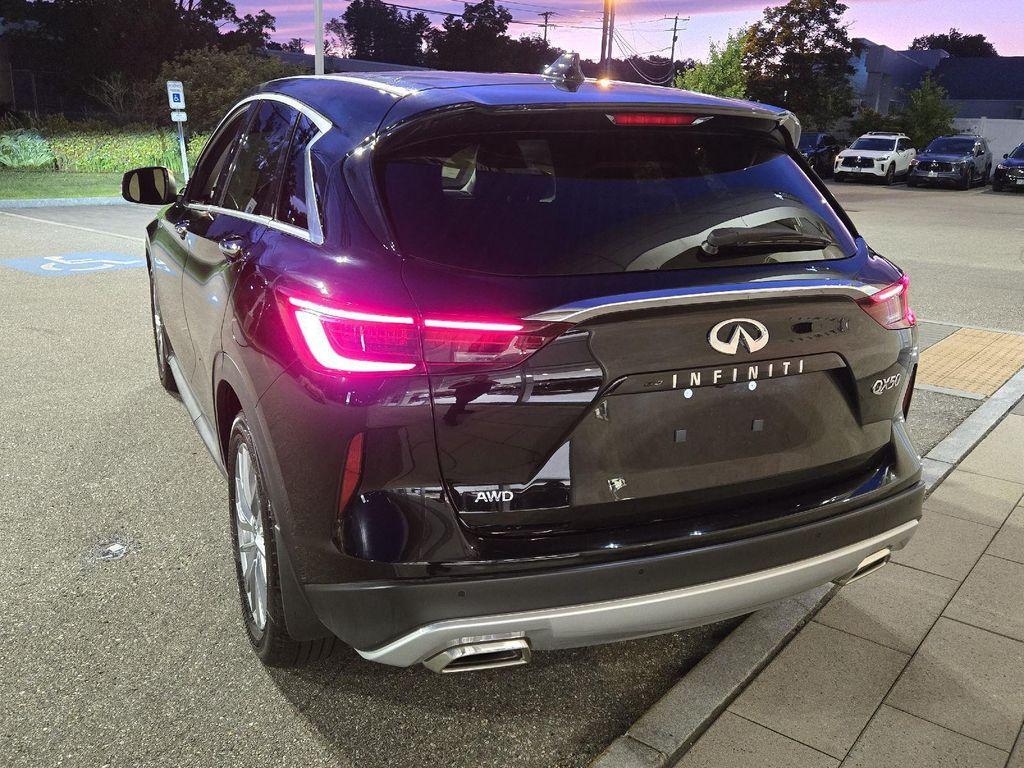 new 2025 INFINITI QX50 car, priced at $42,843