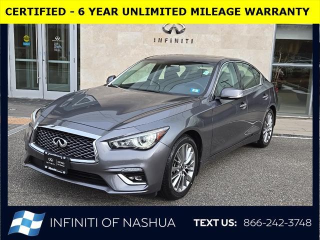 used 2022 INFINITI Q50 car, priced at $29,998