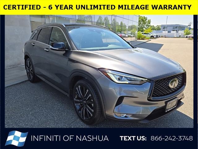 used 2022 INFINITI QX50 car, priced at $30,777