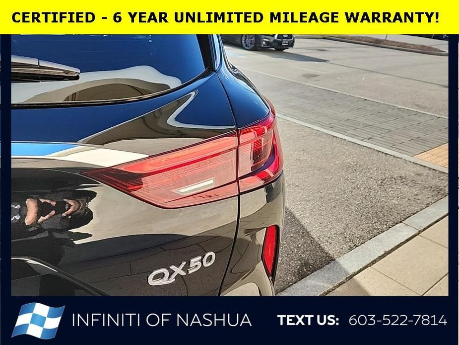 used 2021 INFINITI QX50 car, priced at $30,977