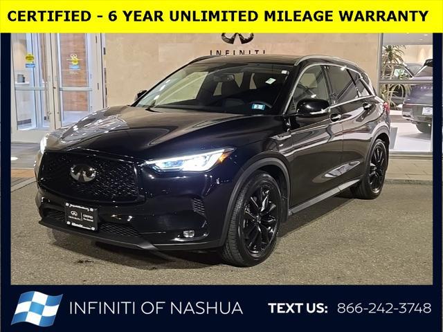 used 2021 INFINITI QX50 car, priced at $29,997