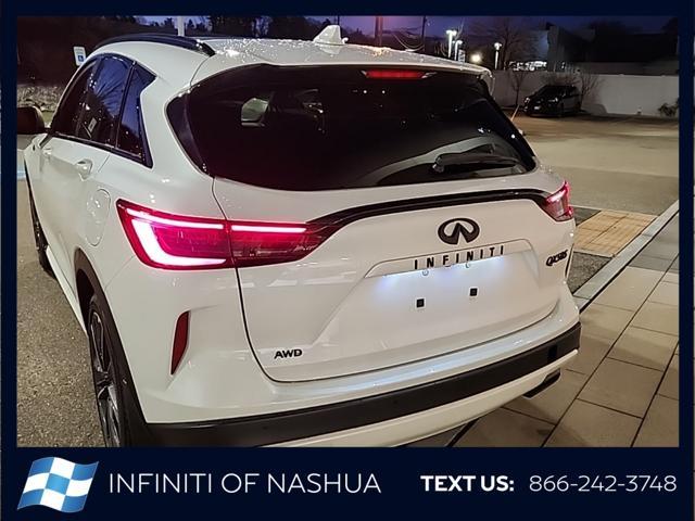 new 2025 INFINITI QX50 car, priced at $52,272