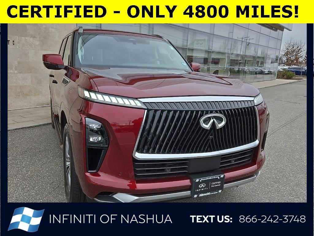 used 2025 INFINITI QX80 car, priced at $75,900