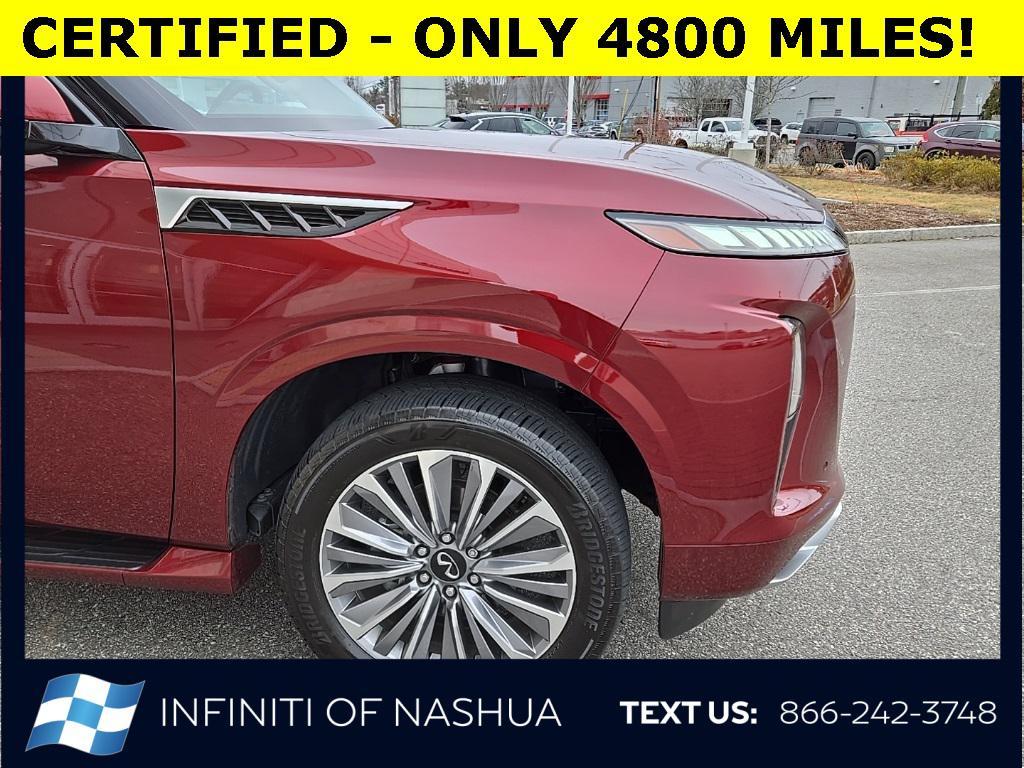 used 2025 INFINITI QX80 car, priced at $75,900