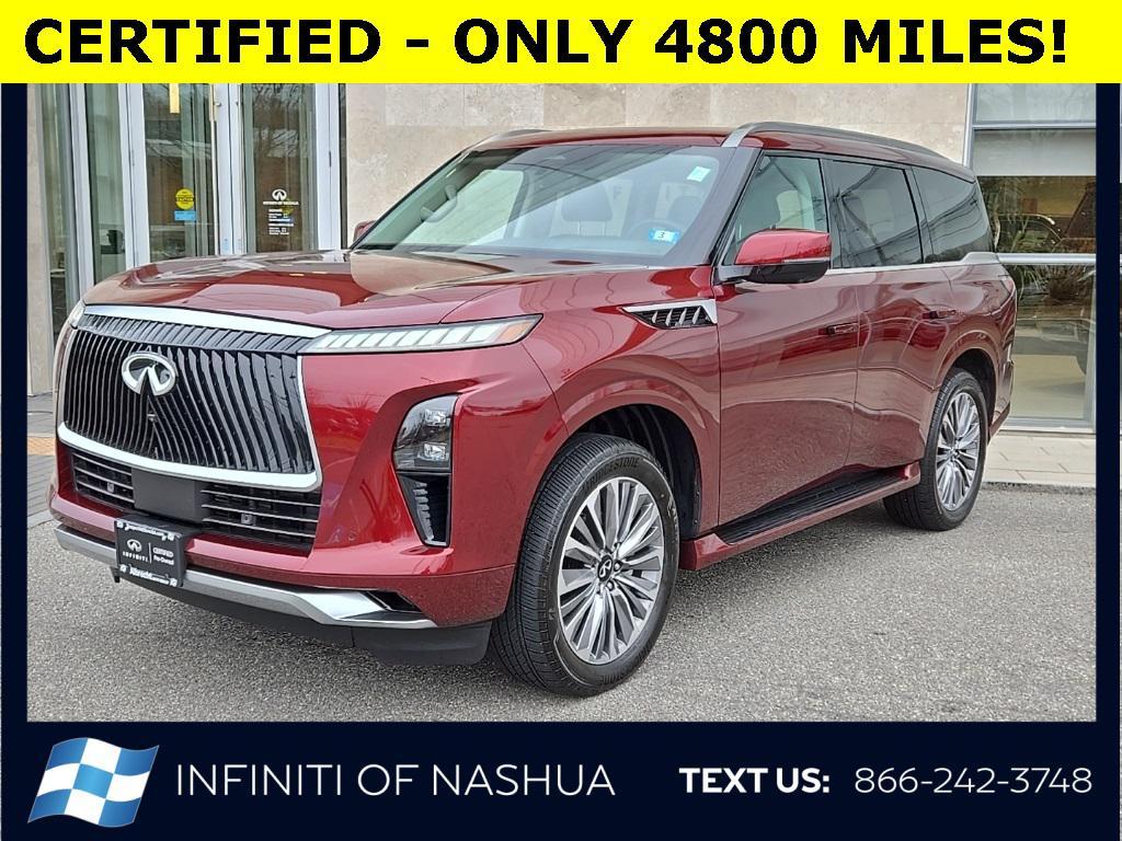 used 2025 INFINITI QX80 car, priced at $75,900