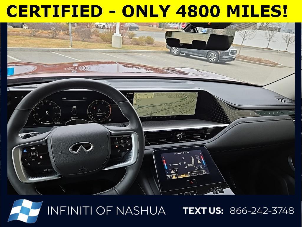 used 2025 INFINITI QX80 car, priced at $75,900