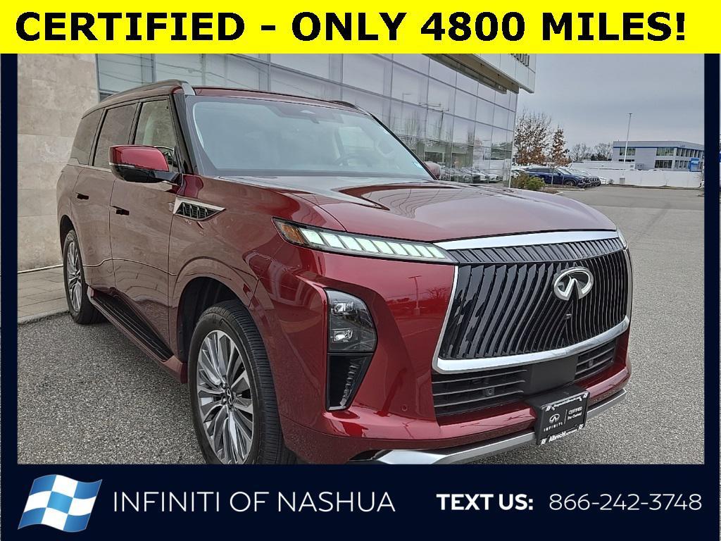 used 2025 INFINITI QX80 car, priced at $75,900