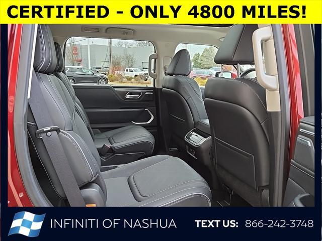 used 2025 INFINITI QX80 car, priced at $88,900