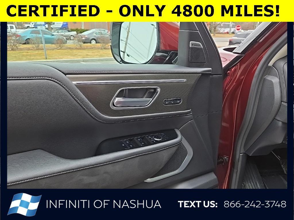 used 2025 INFINITI QX80 car, priced at $75,900