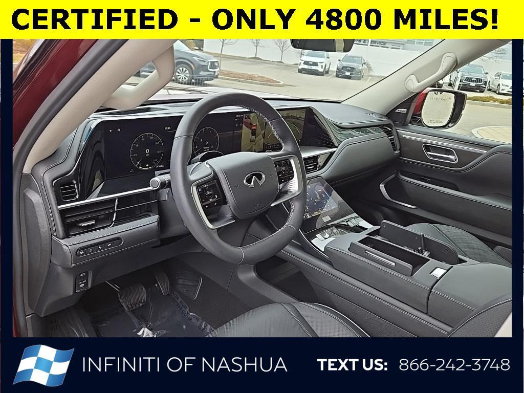 used 2025 INFINITI QX80 car, priced at $75,900