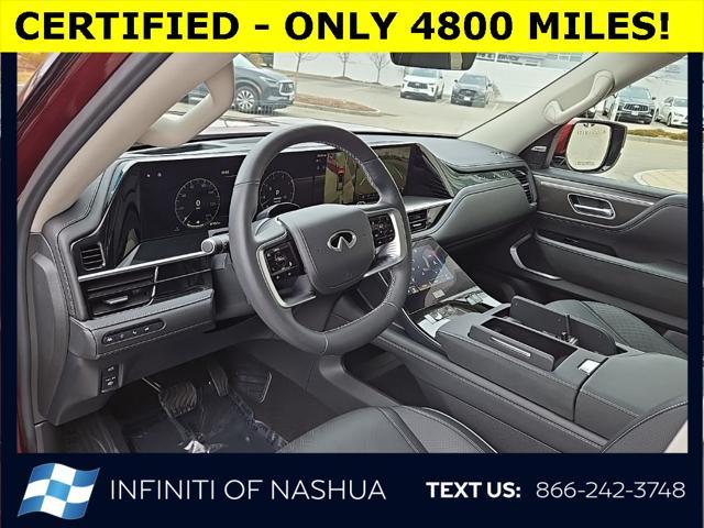 used 2025 INFINITI QX80 car, priced at $88,900