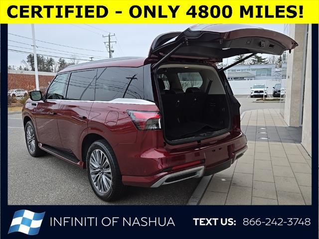 used 2025 INFINITI QX80 car, priced at $88,900