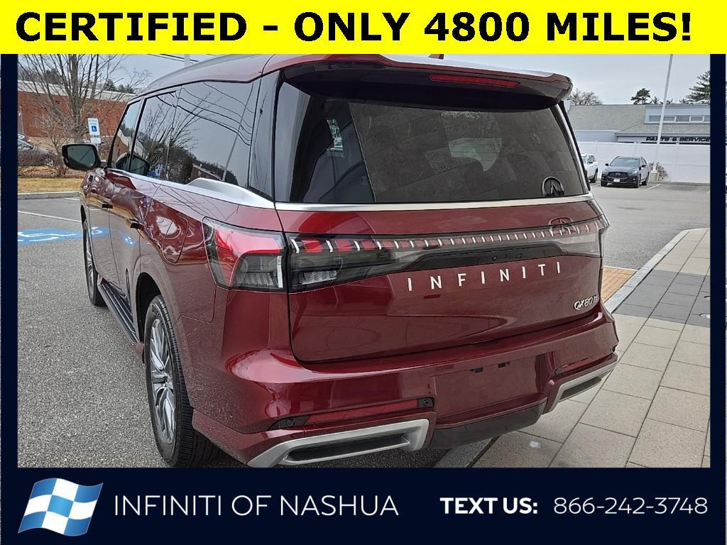 used 2025 INFINITI QX80 car, priced at $75,900