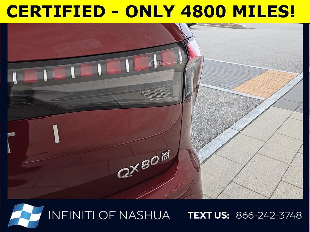 used 2025 INFINITI QX80 car, priced at $75,900