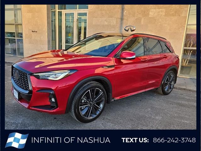 new 2025 INFINITI QX50 car, priced at $52,272