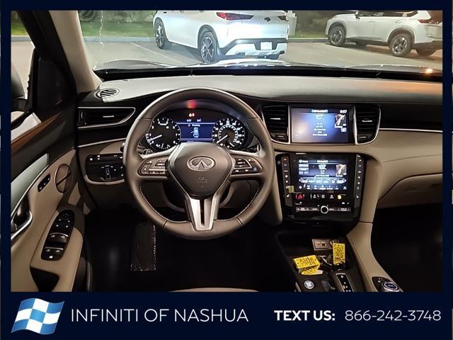 new 2025 INFINITI QX50 car, priced at $47,923