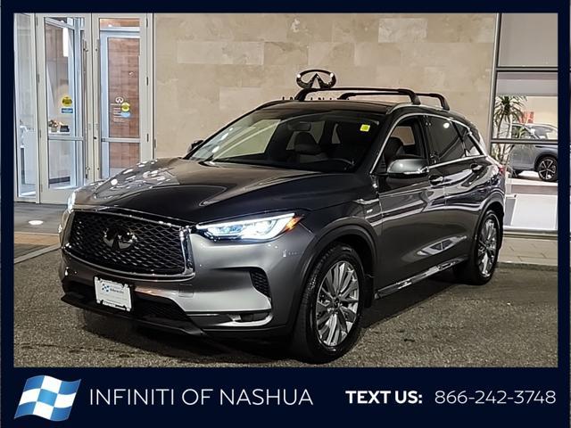 new 2025 INFINITI QX50 car, priced at $47,923